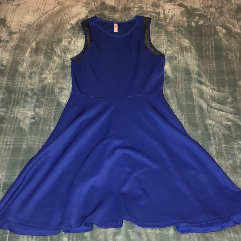 Blue Party Dress